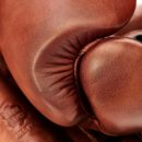 Elite Heritage Brown Leather Boxing Gloves (Strap Up)