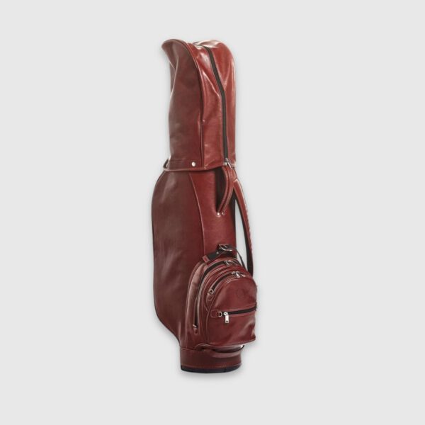 Heritage Brown Leather Golf Bag - Cart - Image 3