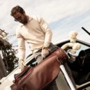 Heritage Brown Leather Golf Bag - Cart