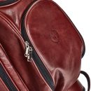 Heritage Brown Leather Golf Bag - Stand