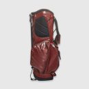 Heritage Brown Leather Golf Bag - Stand