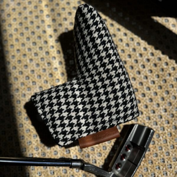 Houndstooth Golf Putter Cover (Blade) - Image 3