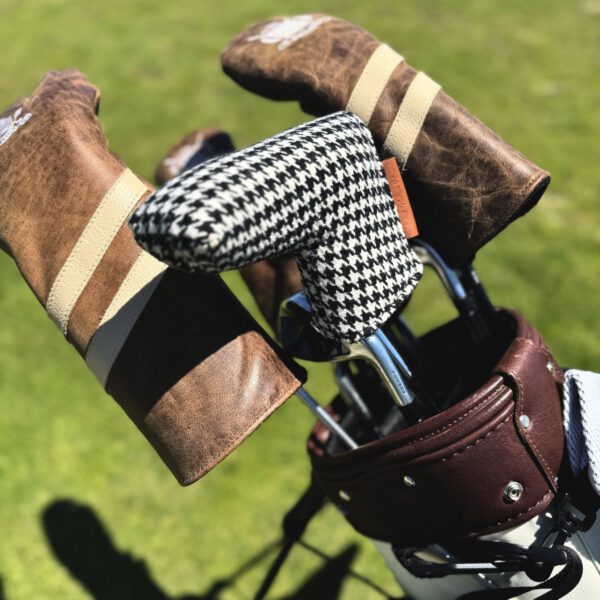 Houndstooth Golf Putter Cover (Blade) - Image 2