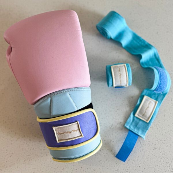 PRO Boxing Hand Wraps (2 Pack) - Blue - Image 3