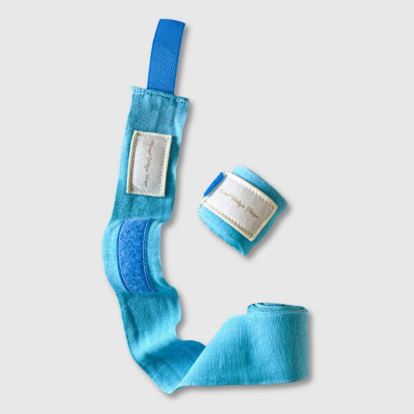 PRO Boxing Hand Wraps (2 Pack) - Blue - Image 2