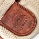 PRO Cream & Tan Cabretta Leather Golf Gloves (2 Pack)