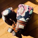 PRO Floral Leather Boxing Gloves (Strap Up) Limited Edition