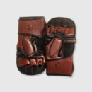 PRO Heritage Brown Leather Hybrid MMA Gloves