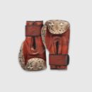 PRO Snake Skin Print Leather Boxing Gloves (Strap Up) Limited Edition